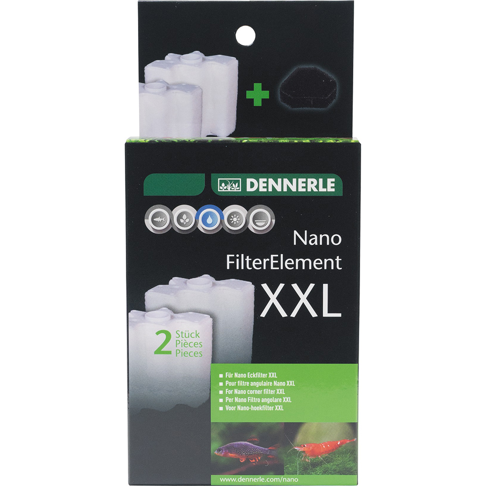 Картриджи для внутренниx фильтров Dennerle Nano XXL 2 шт.