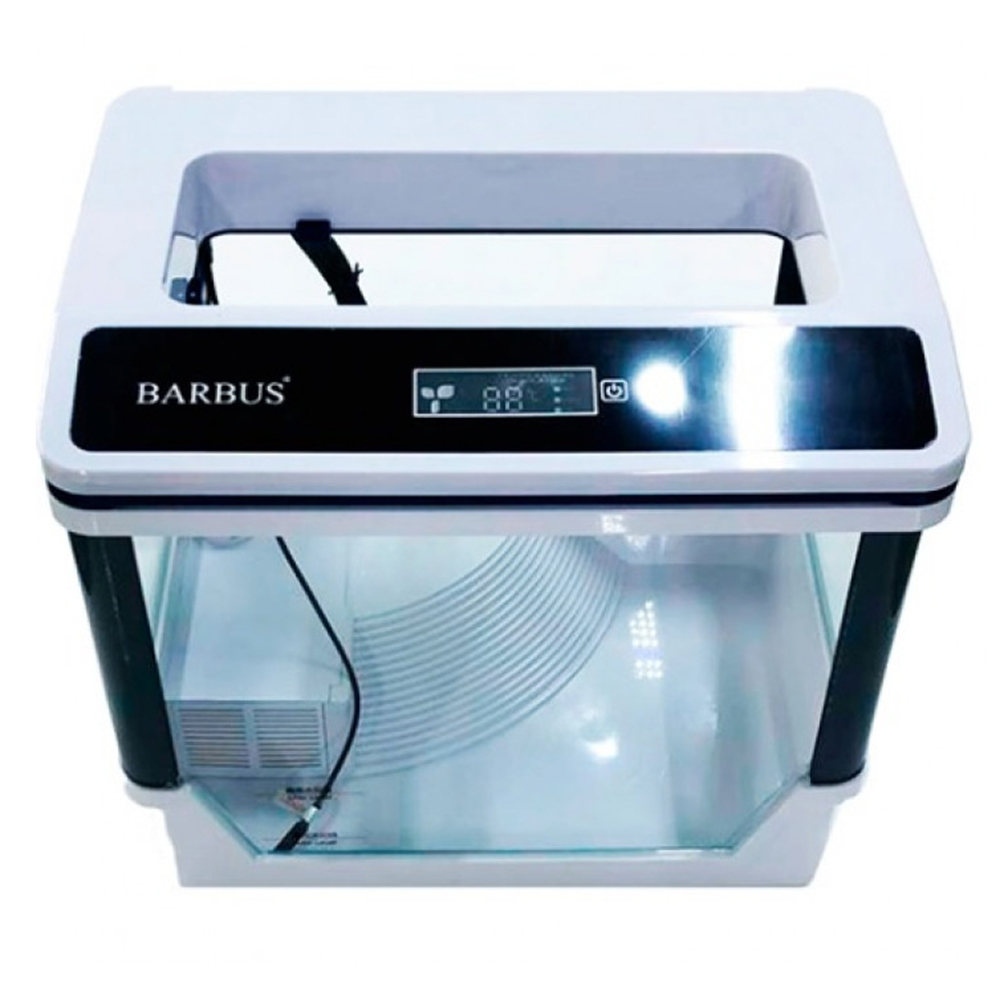 Аквариум Barbus черепашатник  (LED + top Filtr) белый 355Х250Х300мм