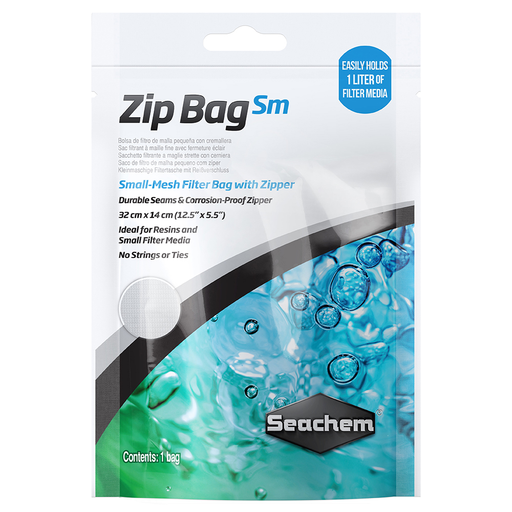 Мешок для наполнителей Seachem Zip Bag S (32x14см)